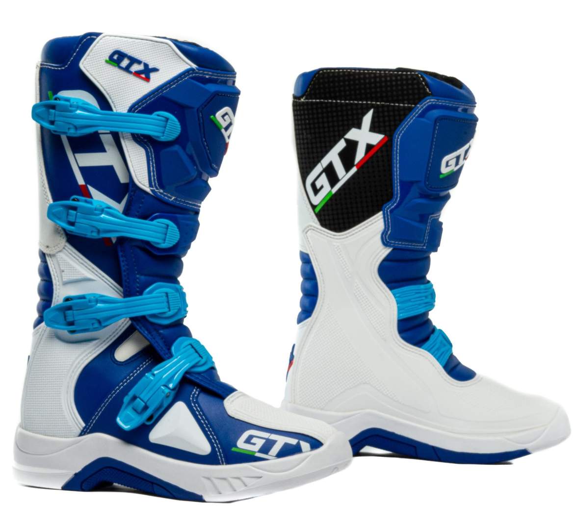 Мотоботы GTX MX №2 blue/white (р. 41)